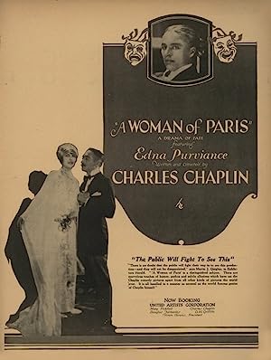 A Woman of Paris: A Drama of Fate